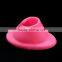 2015 pink color plastic base nail polish bottle holder