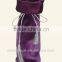 nice custom satin printed wine bag drawstring hot sale