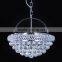 Small Home Decor K9 Crystal Round Pendant Light Chandelier for Stairs