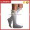 C04-9 Women Boot Socks Knee High boot socks with lace and buttons