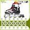 kids adjustable aggressive red inline skates with ce