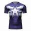 Men Marvel Superhero Captain America Compression T Shirt Men Running Gym Fitness Tights