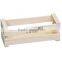 Unfinished wooden bread tray