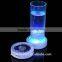 Classical design black popular cheap led light mat for cups wholesale led dirnk cup coaster