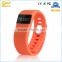 2015 hot selling product waterproof smart bluetooth bracelet TW64 smart bracelet heart rate for alarm drinking and sleep