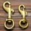 Good quality Antique Solid Brass swivel snap hook Trigger Snap Hook for bags keychain                        
                                                Quality Choice