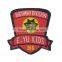 Customized design woven embroidery badge