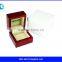 Custom Red Color Boxes Golden Satin Lining Paper Box Wholesale Bracelet Packing Products
