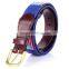 American flag 100% hand stitching needlepoint belt golf