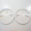 Disposable Biodegradable 3 Comparment sugarcane Pulp fiber round plates
