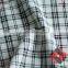 polyester cationic plaid mini matt fabric for uniform
