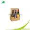 Strong Cardboard Bottle Box Bbeverage Pop Up Display Stand