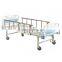 Folding 1 Crank ABS Medical Sick Bed With Aluminum Side Rails