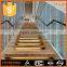 Super luxury villa design decorative wrought iron indoor stair railings