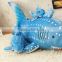 Custom Gaint Cute Soft Kids Pillow Animated Toys Plush Shark Stuffed Animal