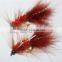 Red Body Legs Streamers Salmon Fly Trout Fly Fishing Flies Lures