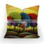 Latest new cushion design print decorative chair cushion custom pillow covers 18*18