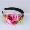 Factory Direclty Handmade Summer Flower Head Band Jewelry