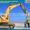 MAXWAY Hydraulic high frequency vibratory pile extractor for cement pile , Cement Pile machine , Model: DZJ250