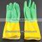 HDPE clear plastic cleaning glove in bags made in china