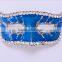 50*21mm 4 Colors New Fashion Women Rhinestone Mask Brooches for Halloween Gift