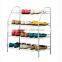 16 Pairs Shoes 4 Tiers Shoe Shelf Painting coating Metal Wire Mesh Shoe Rack