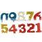 Big Size Number 0-9 Silicone Candy Decoration Molds