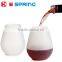 Travel Portable Unbreakable Food Grade Silicone Wine Cup Drinking Cup