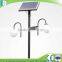 Electric replacement garden lights black stainless steel solar pathway light
