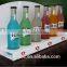 Acrylic beverage holder beverage display stand