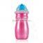 New design heat resistance drinking cups with straw