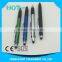 4 COLOR ball pen with stylus, touch Ipad