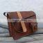 Hand Made Leather Messenger genuine LeatherLaptop Messenger Bag for Men and Women