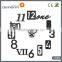 modern fashion decorative 3D DIY wall clock