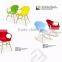 New arrival white plastic dining chair ,office chair