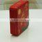 wholesale square tin metal gift box/cd box