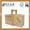 Top grade custom handmade FSC decoration solid folding wooden sewing box accessories