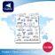 OEM custom cartoon airplane puffy sticker