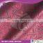 Shaoxing polyester/viscose fabric paisley jacquard pattern suit lining