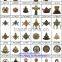 Promotional cheap metal custom masonic lapel pins