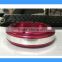 DCA009131RED Hot sale red color aluminum round ashtray, aluminum ashtray, cigarette ashtray
