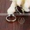 3MM-5MM Stainless steel gun black or rose gold plated ring fashion couple ring wedding jewelry 6260458