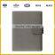 pu leather notebook cover, leather bounded agenda notebook cover for wholesale