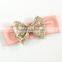 Baby and mother Bow Hairband sequin Headband Baby Headband Wholesale Sequin Bow Baby Fany Hairband