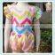 Baby Girls Romper beauitful chevron girls cute backless Romper Baby clothing