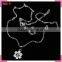 Imitate Silver Chain Necklaces for Women, Flower Pendant Latest Model Fashion Necklace