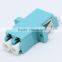 Chinese High Quality Fiber Optic LC OM3 DX Adapter With Flange SC Foot Print