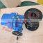 mold steel flange explosion proof ball valve with electric actuator