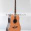 All solid 41'' high end handmade Solid wood acoustic electric guitar