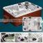 Family air jet outdoor swim pool spa hot tub for big family used
